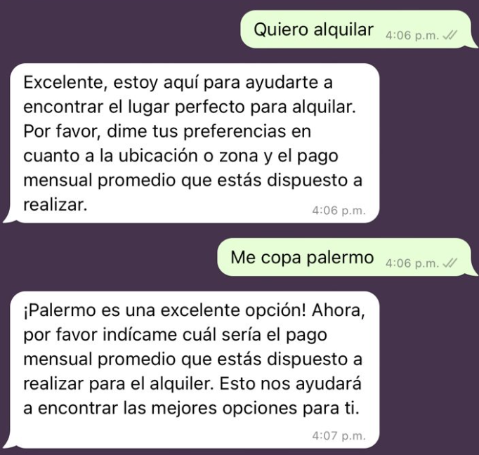 Recepcionista con AI